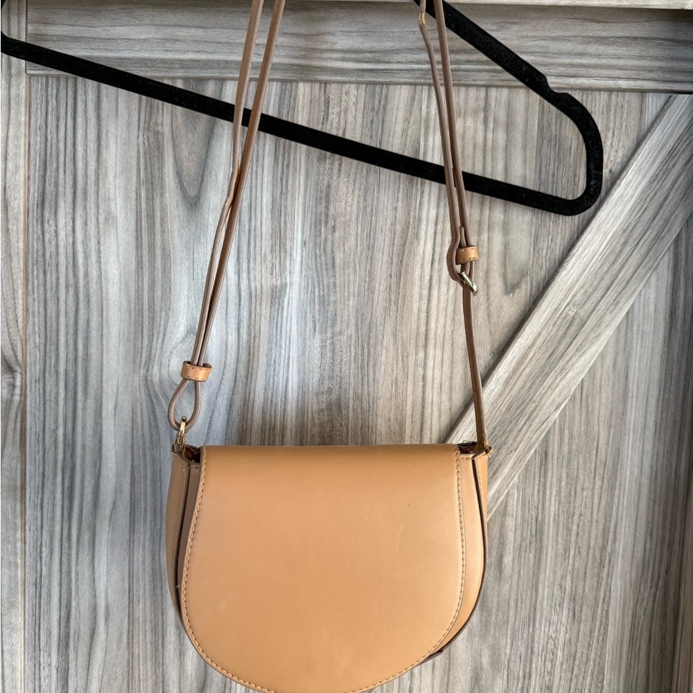 Target Tan Crossbody Bag